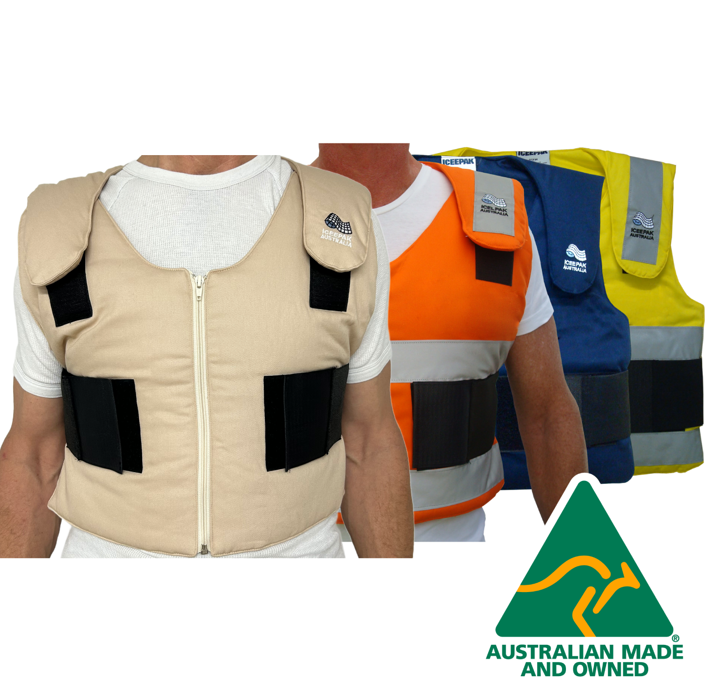 Body Cooling Ice Vest – Iceepak Australia