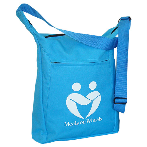 Blue Nylon Insulated Bag