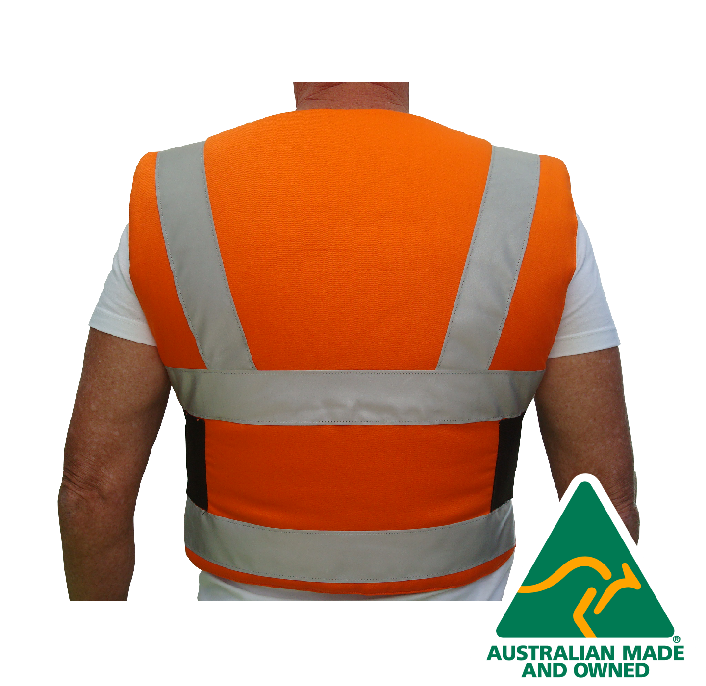 Orange Vest Back AM Website