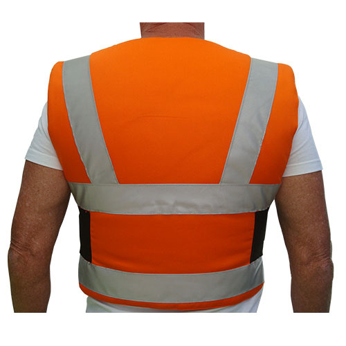 Body Cooling Ice Vest - Single Back