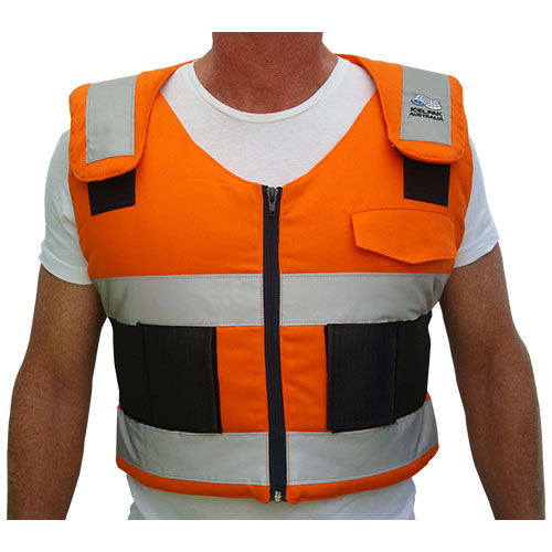 BODY COOLING VEST, Ice Vest, Cool Vests, MS