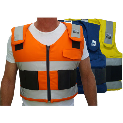 BODY COOLING VEST, Ice Vest, Cool Vests, MS